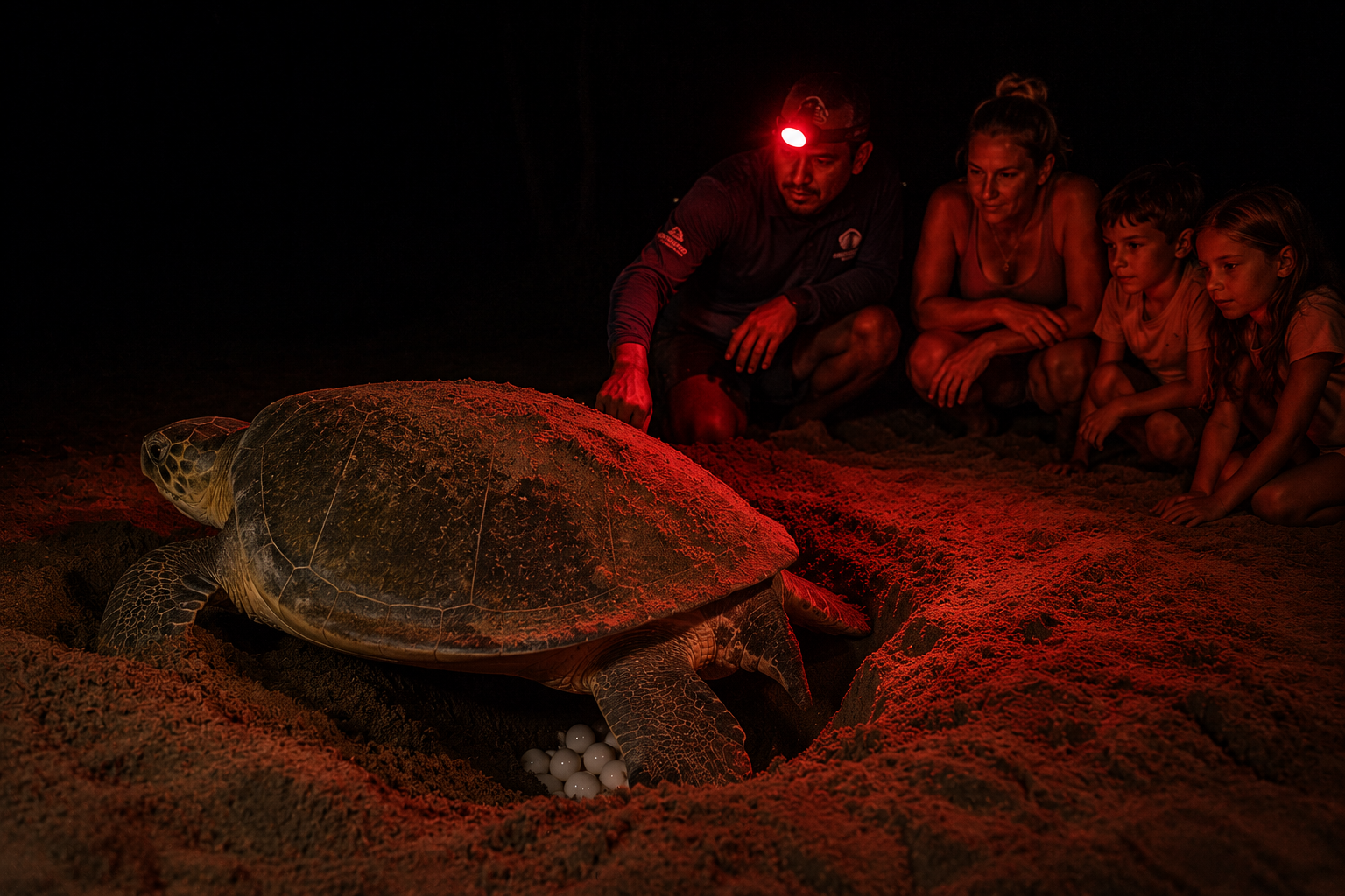 Official Tortuguero Turtle Nesting Experience